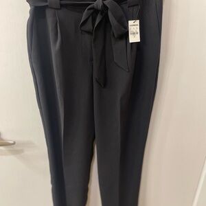 Express Women's Black Tie-Waist Pants